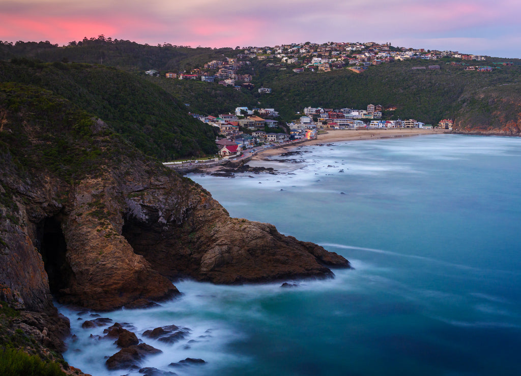 Herolds Bay near George, viewed from the Voëlklip view site. Garden Route. Western Cape. South Africa