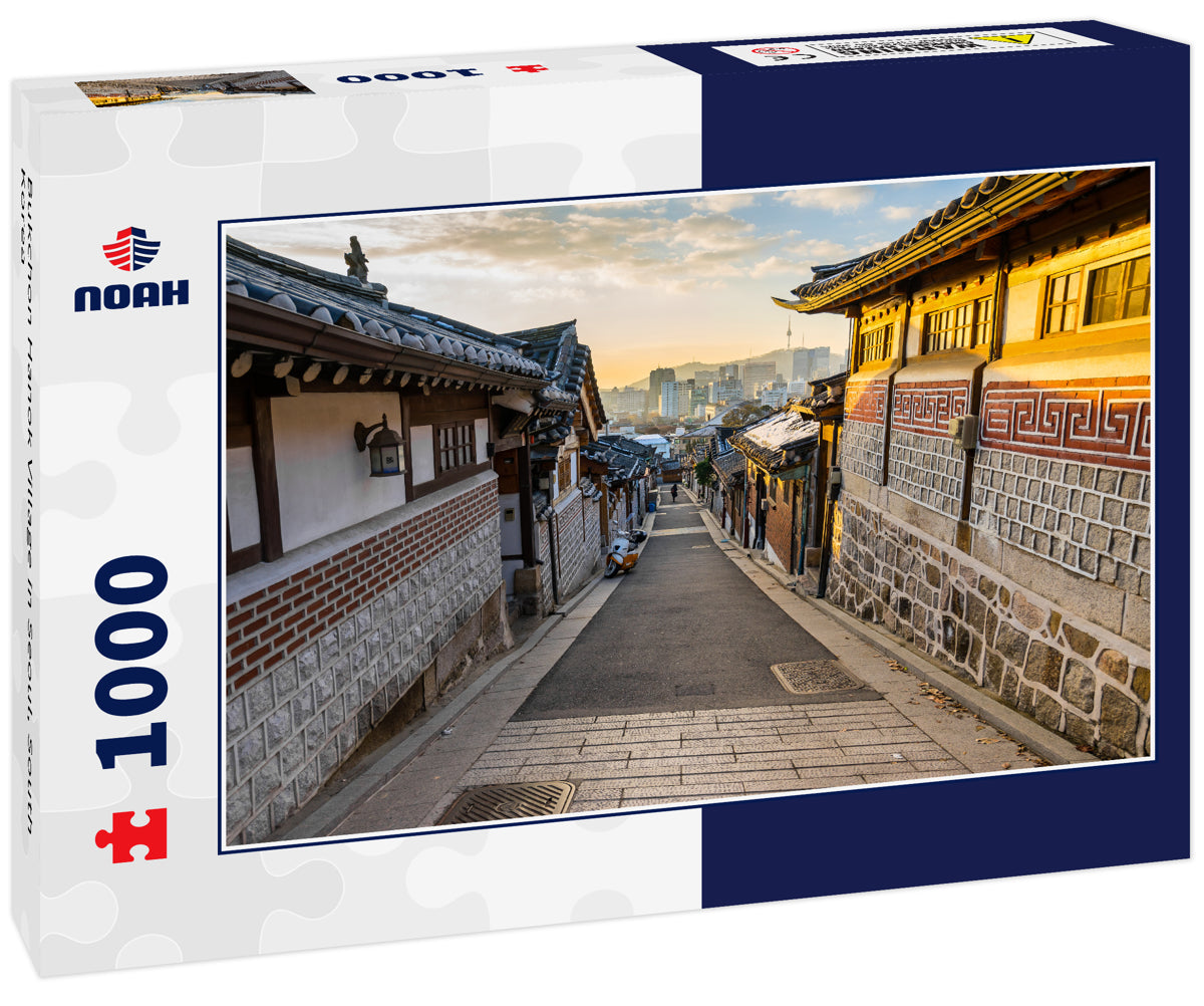 Bukchon Hanok Village in Seoul, South Korea