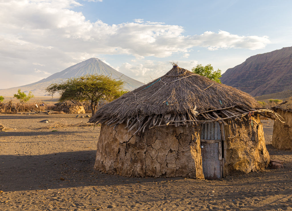 Maasai Boma in the Lake Natron Area, Tanzania
