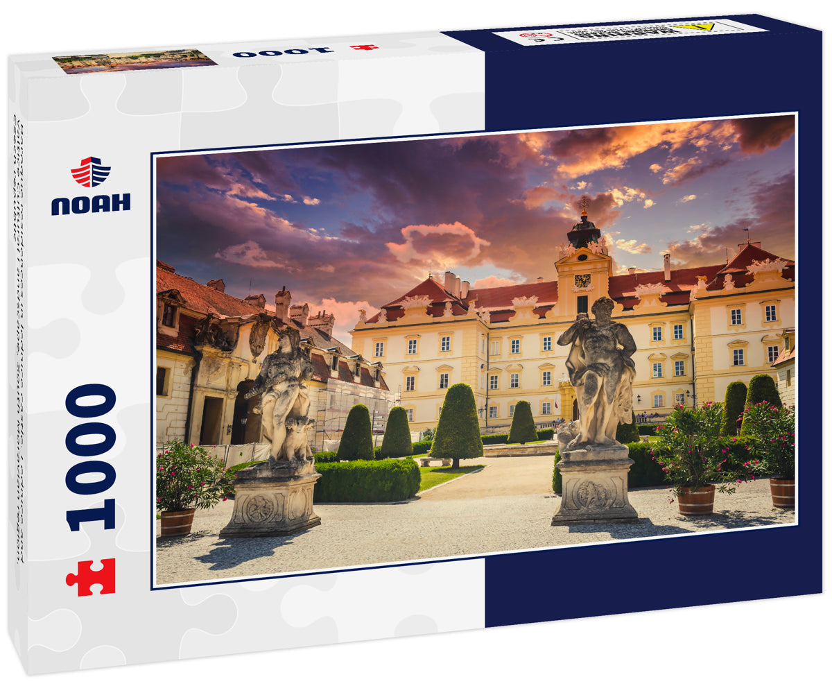 Baroque residences in lednice castle. Lednice and Valtice Cultural Landscape, South Moravian region. Czech republic