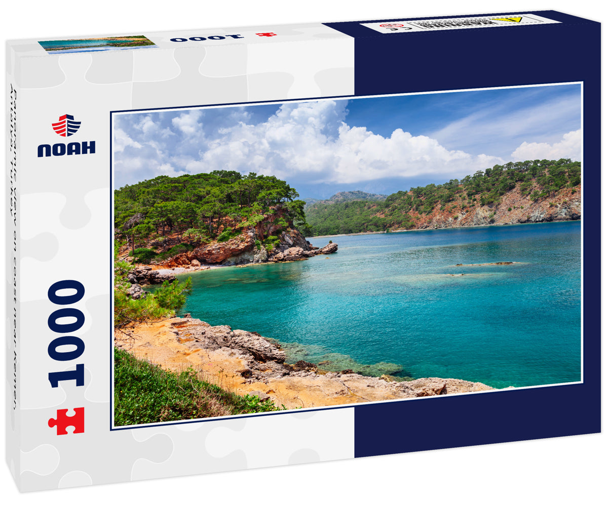 Panoramic view on coast near Kemer, Antalya, Turkey