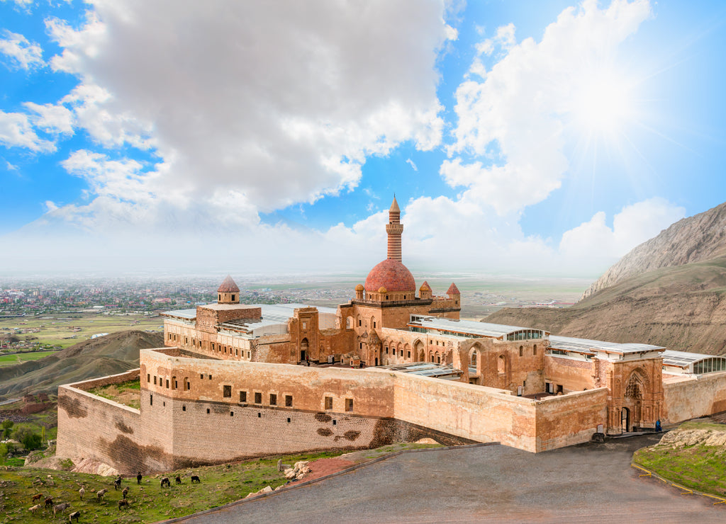 Ishak Pasha palace near Dogubayazit, Turkey