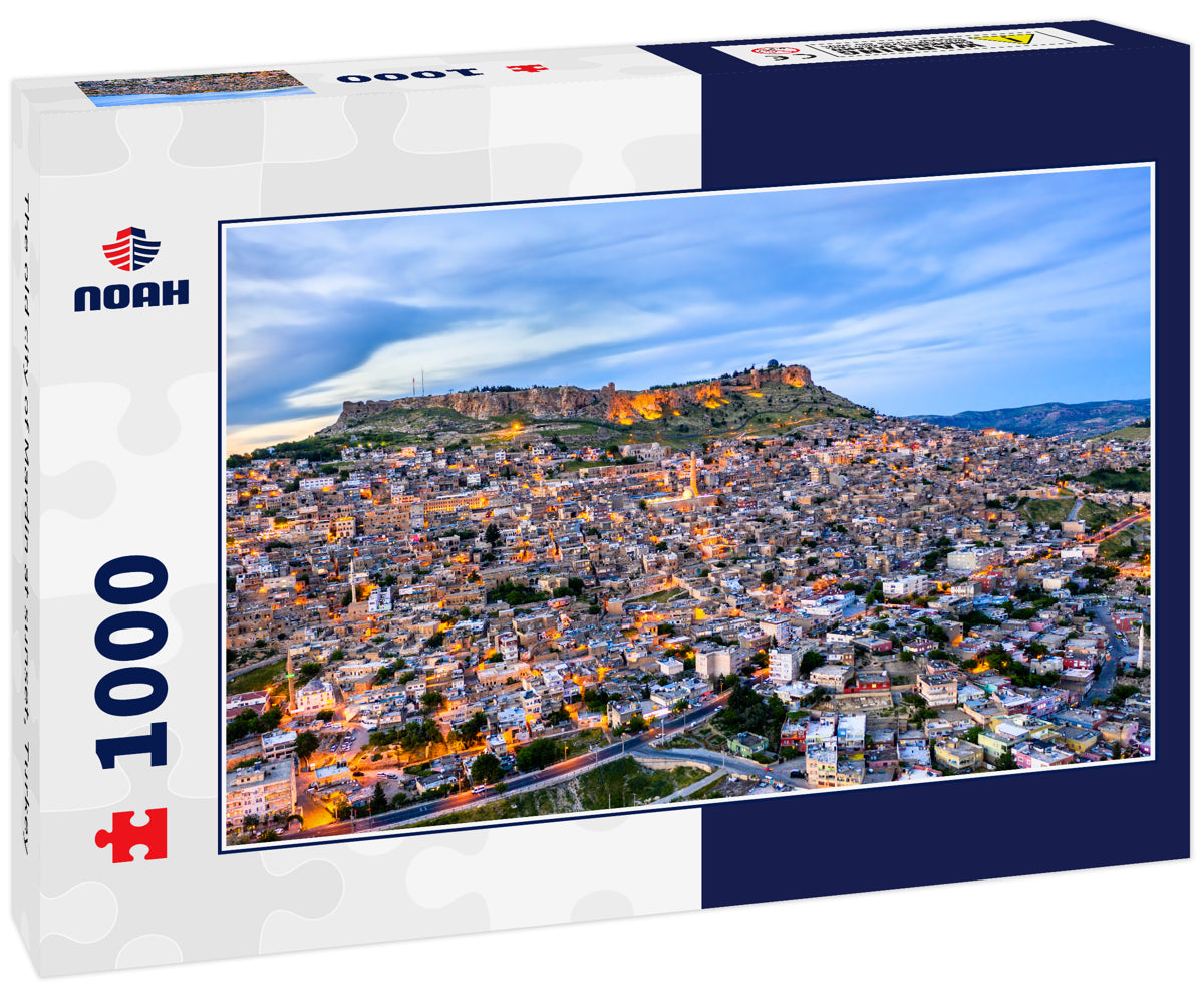 The old city of Mardin at sunset, Turkey