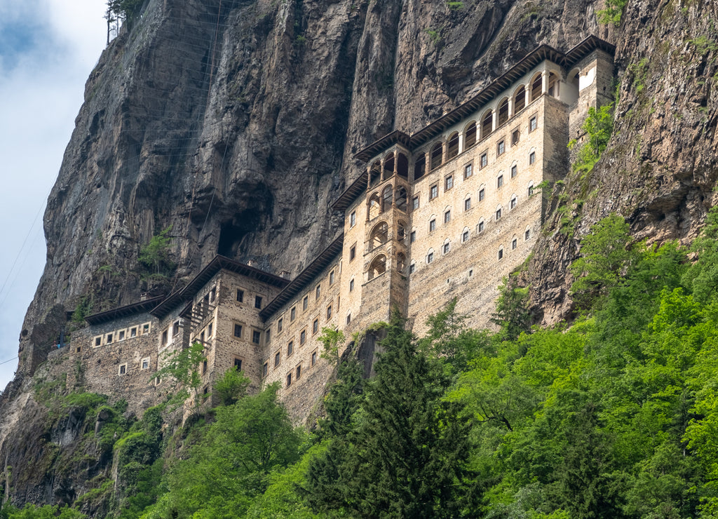 Sumela monastery at Trabzon, in Turkey