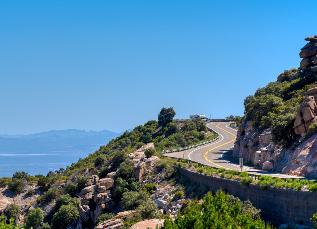 Mt Lemmon Scenic byway near Tucson, Arizona