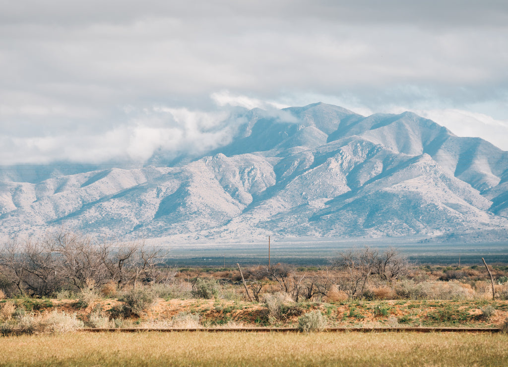 Mountains in the desert of eastern Arizona
