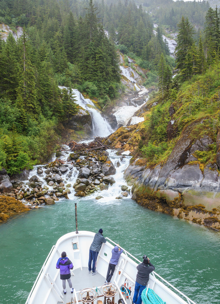 The LeConte Glacier in Southeast Alaska