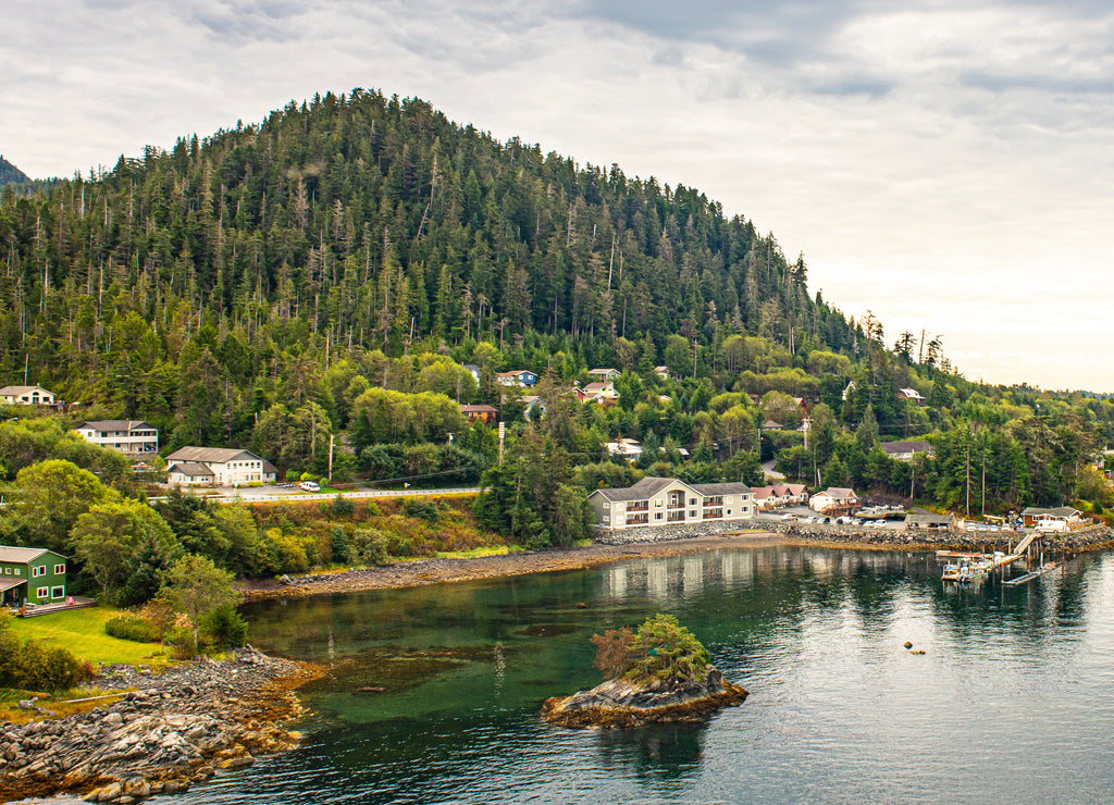 View of a Village, Sitka, Alaska
