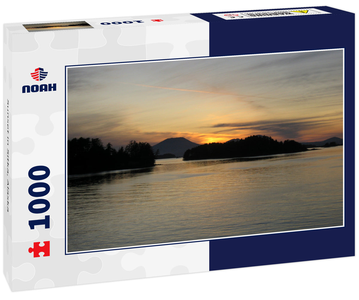 Sunset in Sitka, Alaska