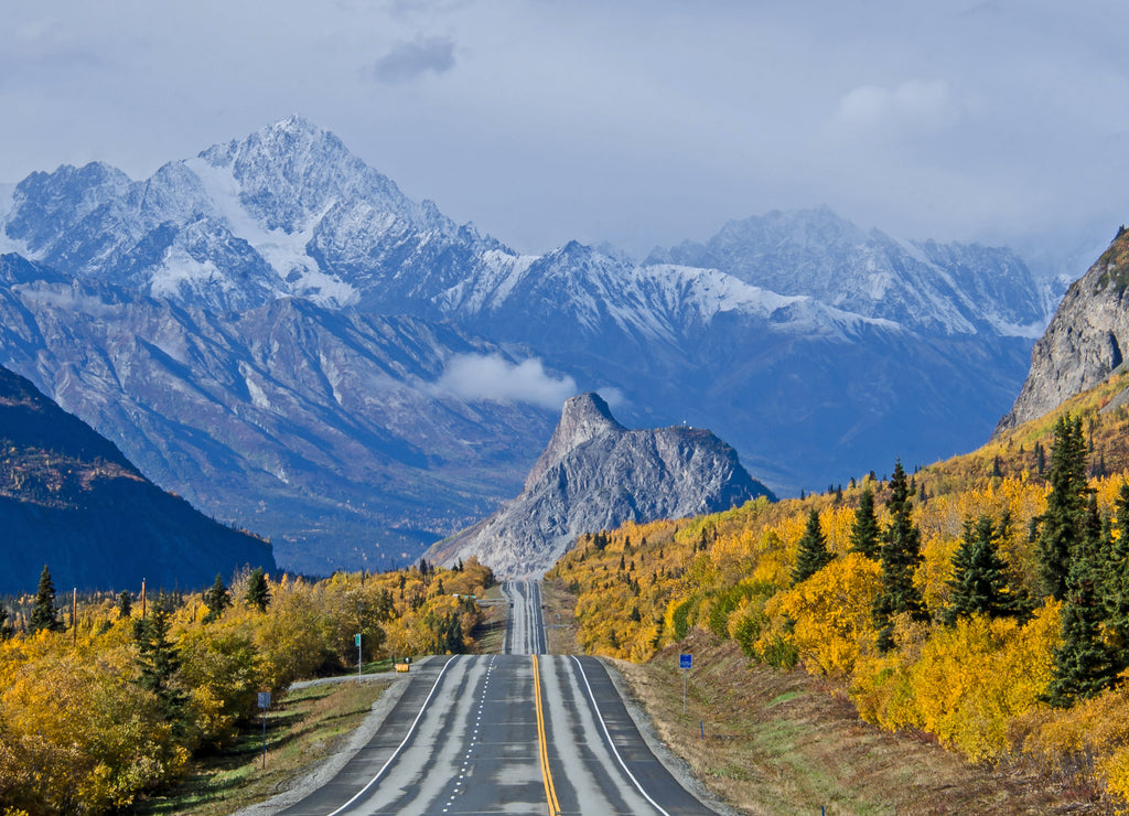 Lion's Head along the Glenn Highway in Alaska