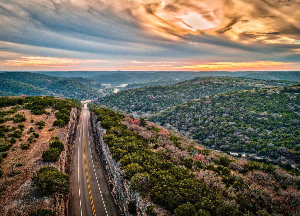 Texas Hill Country Sunset