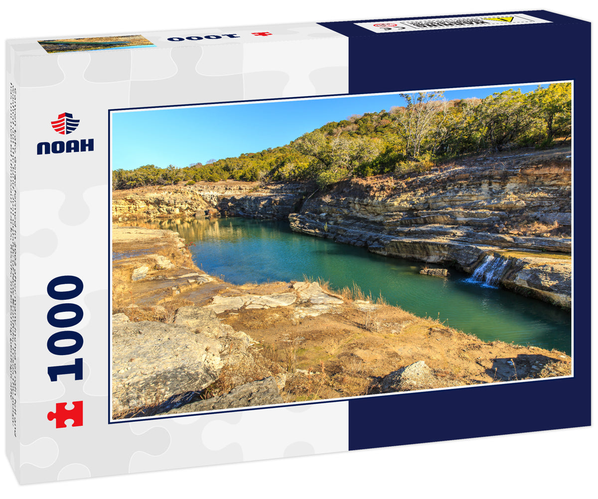 Canyon Lake Gorge formed in 2002 after many inches of rain fell and washed out the land. Just outside of New Branfels, Texas the gorge has uncovered dinosaur tracks, fossils, interesting geologically