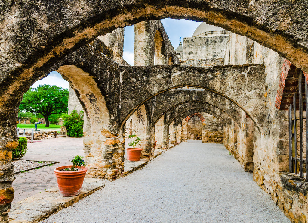 Mission San Jose. in San Antonio, Texas