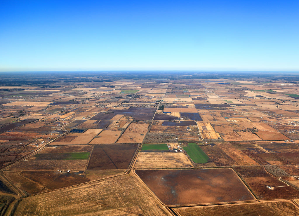 Texas Landscape Aerial View