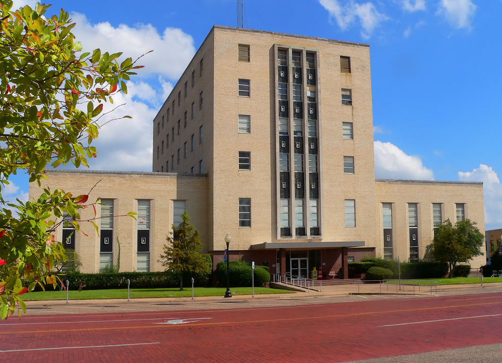 Vintage courthouse, Texas