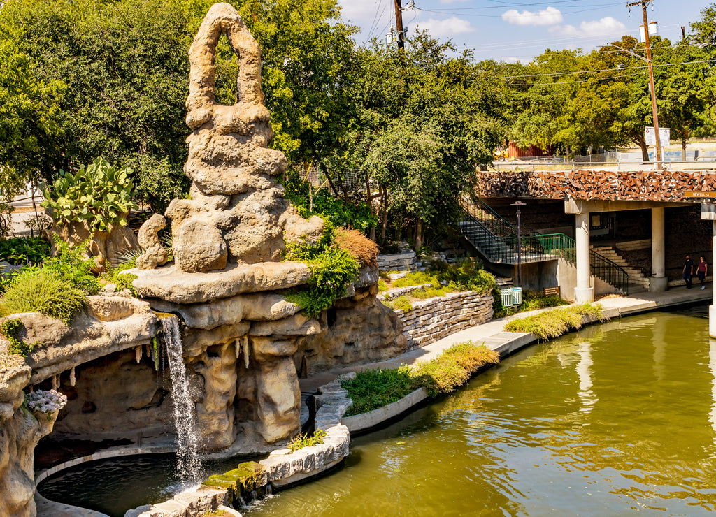 The Grotto River Walk San Antonio Texas