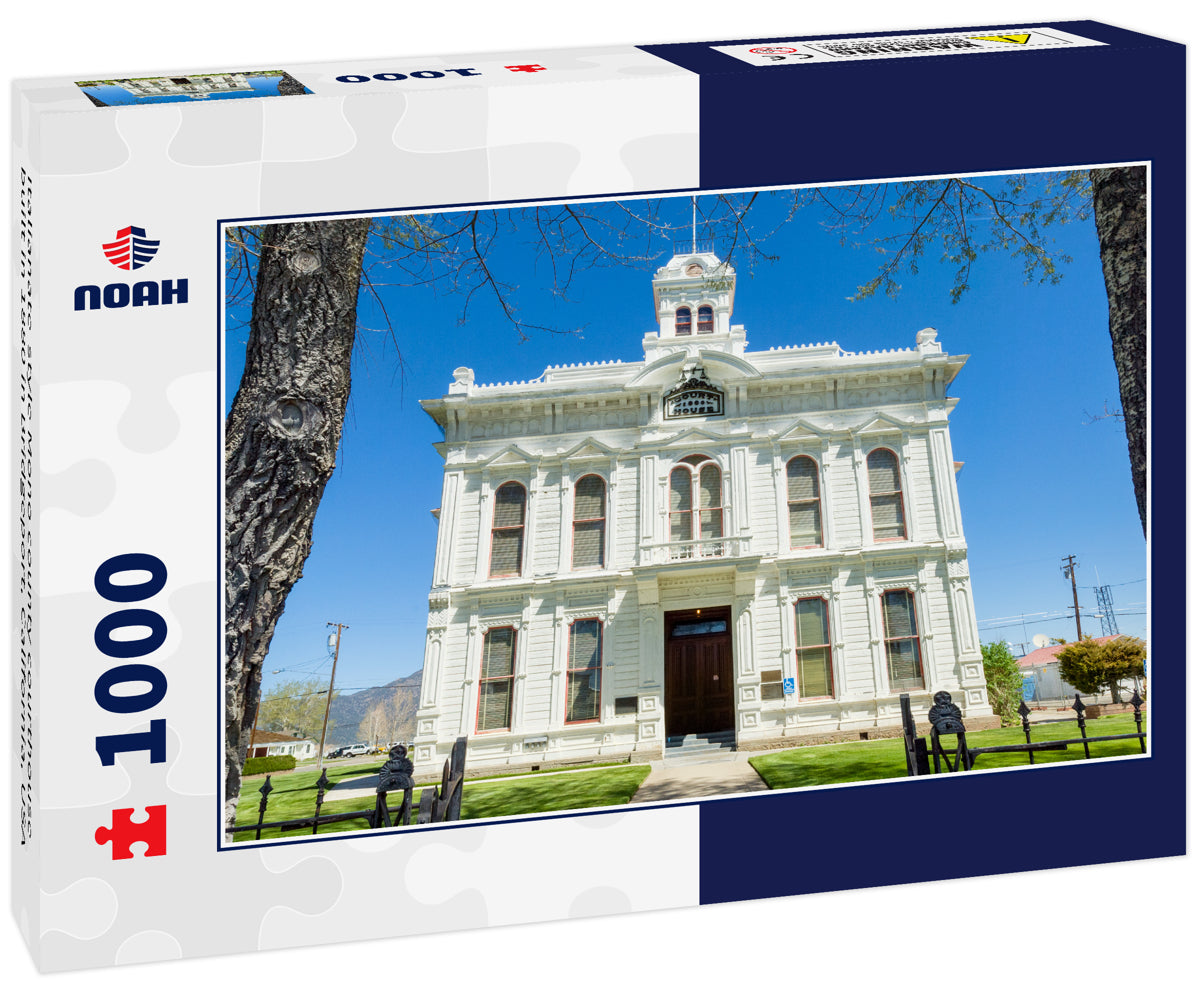 Italianate-style Mono county courthouse built in 1880 in Bridgeport, California, USA