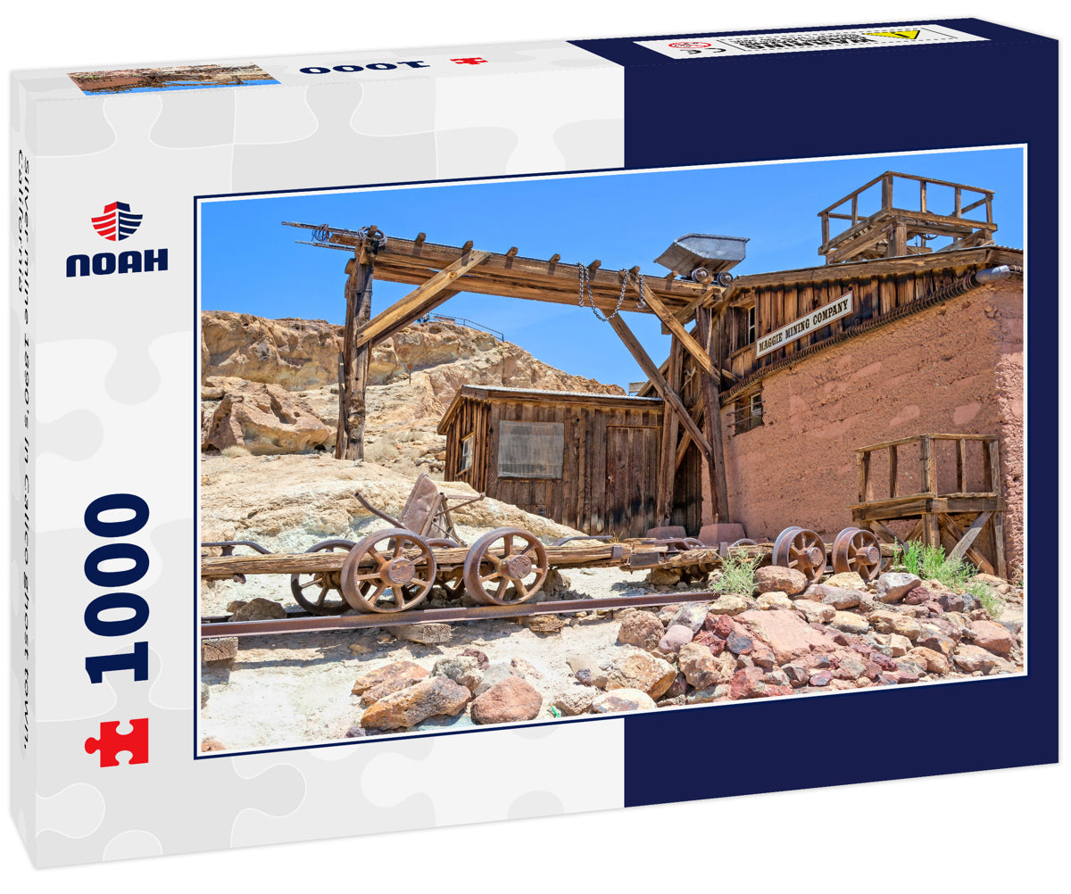 Silver mine 1890's in Calico ghost town, California