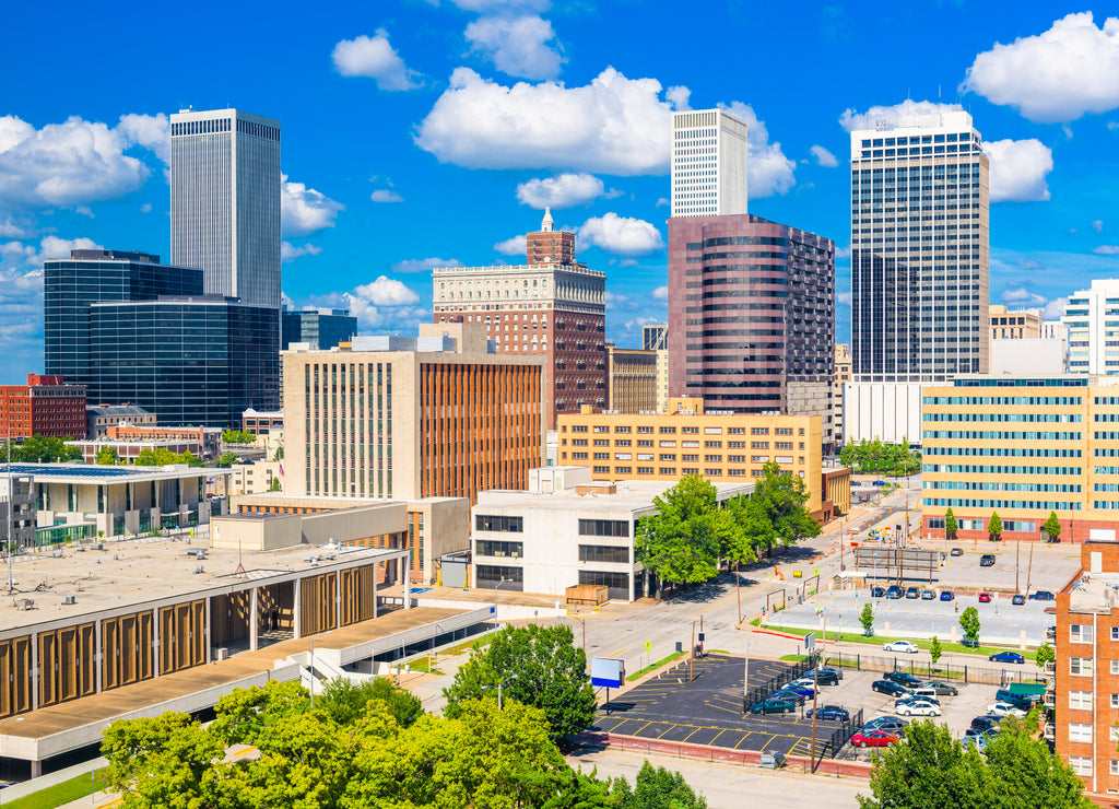 Tulsa Oklahoma Skyline