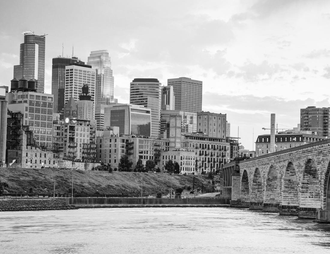 Noah Jigsaw Puzzle Monhegan Island Maine View from the hill in black white 1000 pieces