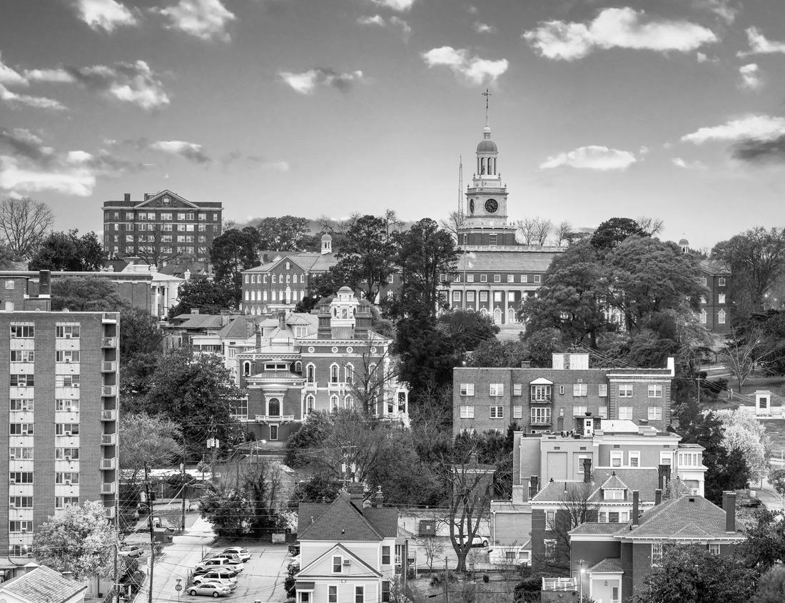 Noah Jigsaw Puzzle A view of the small village of Stifone, on the Nera river. Umbria, Terni, Italy in black white 1000 pieces