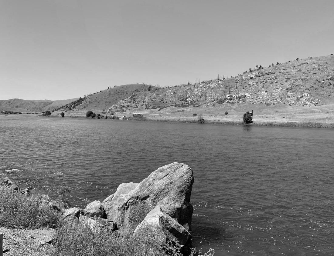 Noah Jigsaw Puzzle Bamberg, Germany. Town Hall of Bamberg (Old Town Hall) with two bridges over the Regnitz river. Upper Franconia, Bavaria in black white 1000 pieces