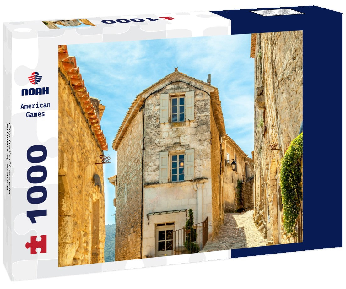 Noah Jigsaw Puzzle City hall of Lacoste, Provence, France 1000 pieces
