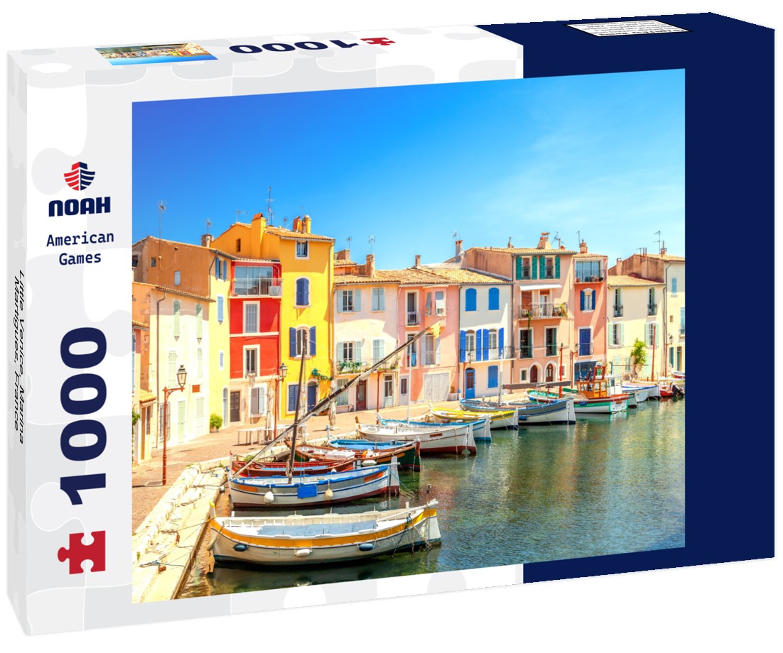 Noah Jigsaw Puzzle Little Venice, Marina, Martigues, France 1000 pieces