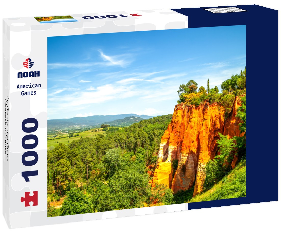 Noah Jigsaw Puzzle Le Sentier des Ocres, Roussilon, France 1000 pieces