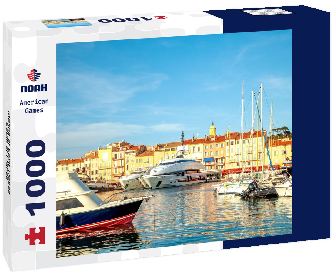 Noah Jigsaw Puzzle Marina of Saint Tropez, South of France 1000 pieces