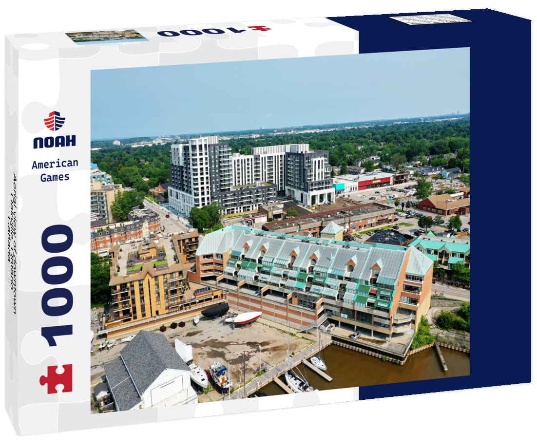Noah Jigsaw Puzzle Aerial view of downtown Oakville, Ontario, Canada 1000 pieces