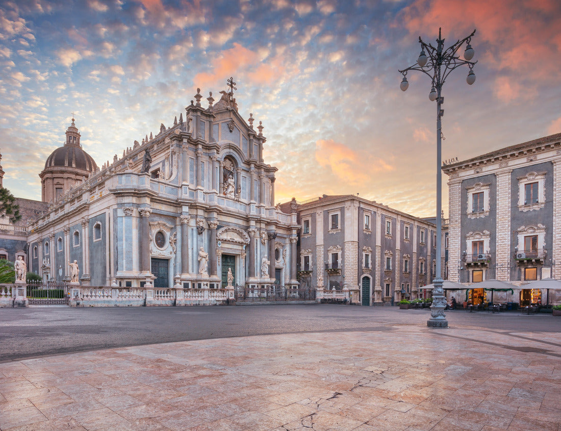 Noah Jigsaw Puzzle Catania, Sicily, Italy. Cityscape of Duomo Square in Catania, Sicily with cathedral Catania at sunrise 1000 pieces
