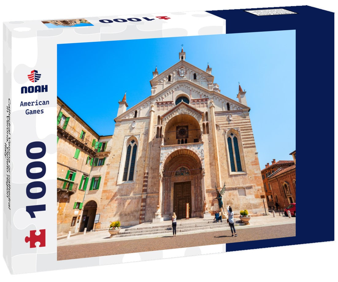 Noah Jigsaw Puzzle Cathedral Verona or cathedral in Verona, Veneto region, Italy 1000 pieces