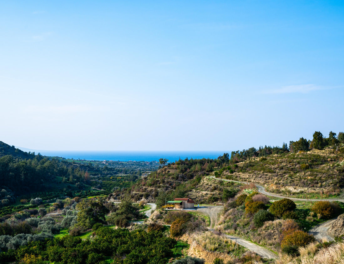 Noah Jigsaw Puzzle Mountain landscape in Cyprus in the city of Argak 1000 pieces