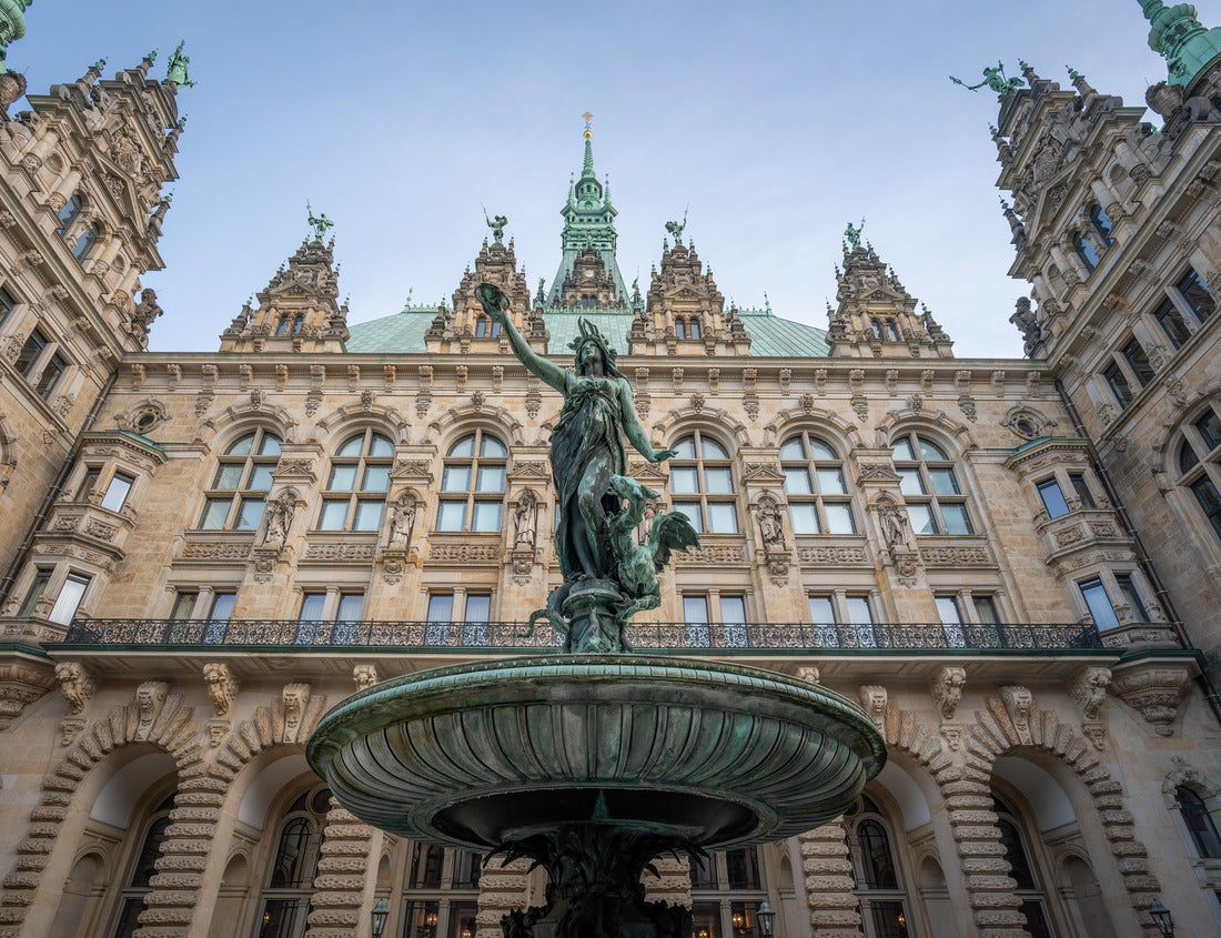 Noah Jigsaw Puzzle Hygieia fountain at Hamburg City Hall Courtyard - Hamburg, Germany 1000 pieces