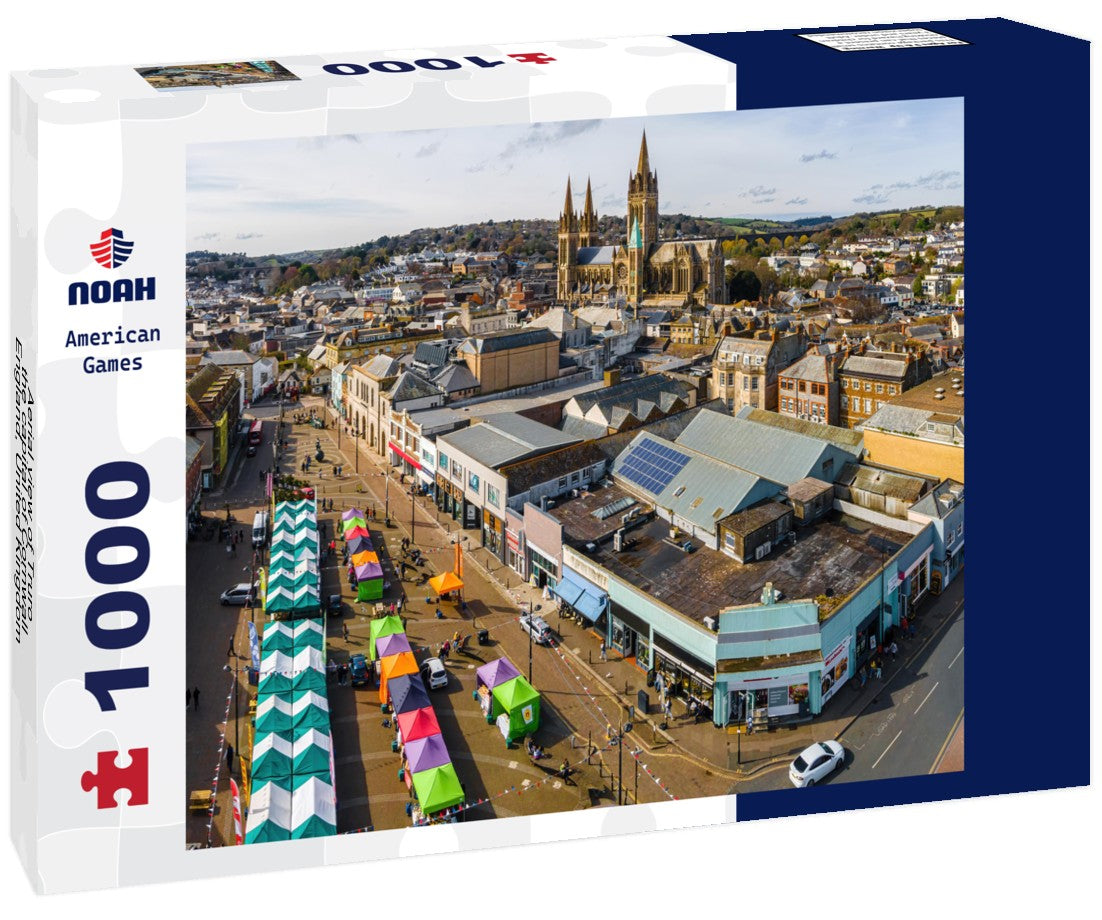 Noah Jigsaw Puzzle Aerial view of Truro, the capital of Cornwall, England, United Kingdom 1000 pieces
