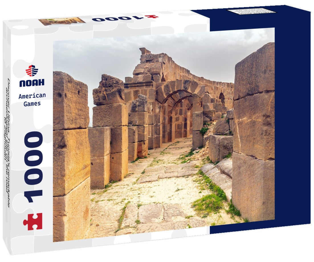 Noah Jigsaw Puzzle Discover Uthina. Tunisia's remarkable archaeological site on the road to Zaghouan 1000 pieces