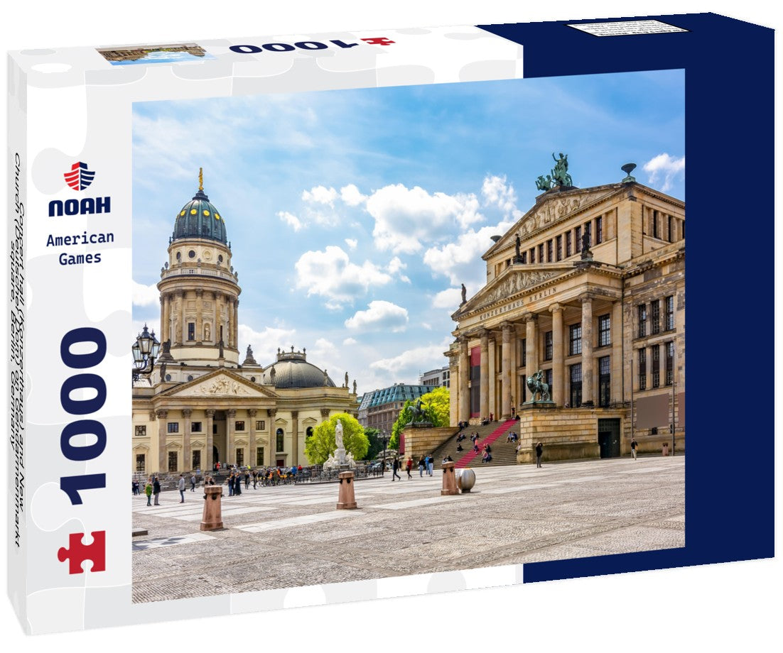Noah Jigsaw Puzzle Concert hall (Konzerthaus) and New Church (Deutscher Dom) on Gendarmenmarkt square, Berlin, Germany 1000 pieces
