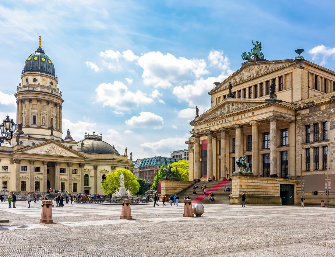 Noah Jigsaw Puzzle Concert hall (Konzerthaus) and New Church (Deutscher Dom) on Gendarmenmarkt square, Berlin, Germany 1000 pieces
