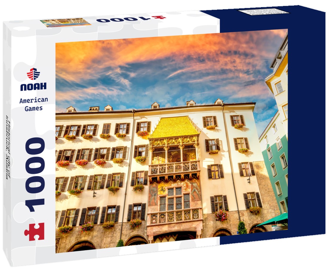 Noah Jigsaw Puzzle Historical city of Innsbruck, Austria 1000 pieces