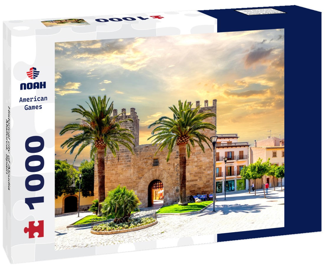 Noah Jigsaw Puzzle Historical city of Alcudia, Mallorca, Spain 1000 pieces