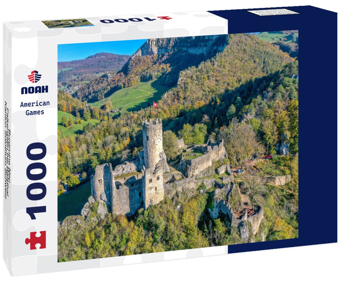 Noah Jigsaw Puzzle Burgruine Neu-Falkenstein bei Balsthal Kanton Solothurn Schweiz 1000 pieces
