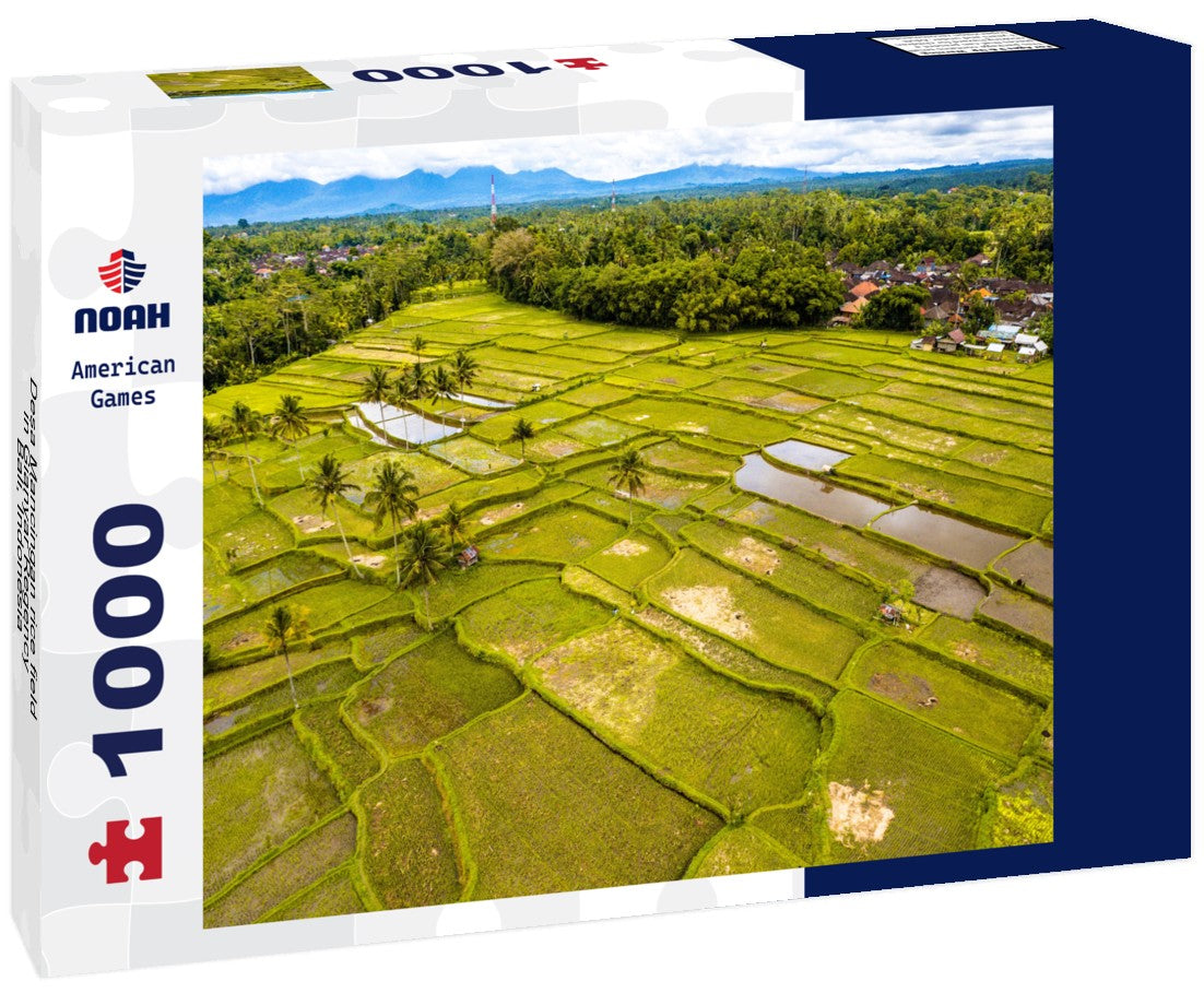 Noah Jigsaw Puzzle Desa Mancingan rice field in Gianyar Regency, Bali, Indonesia 1000 pieces