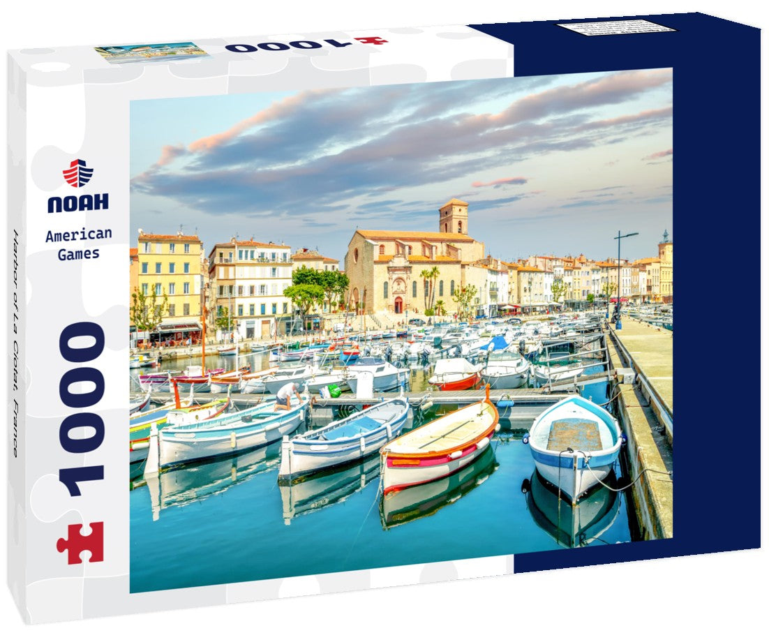 Noah Jigsaw Puzzle Harbor of La Ciotat, France 1000 pieces