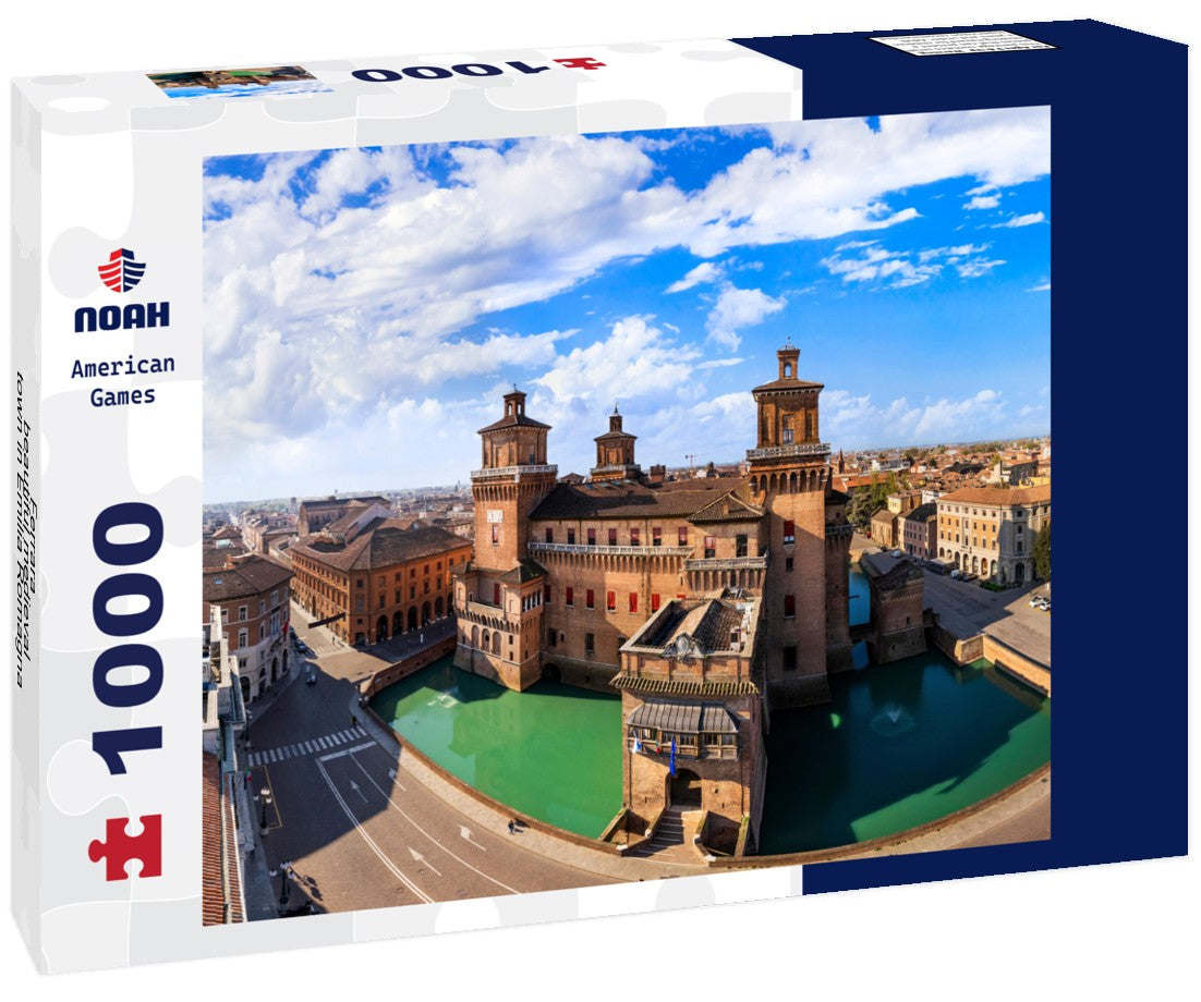 Noah Jigsaw Puzzle Ferrara - beautiful medieval town in Emilia Romagna, Italy 1000 pieces