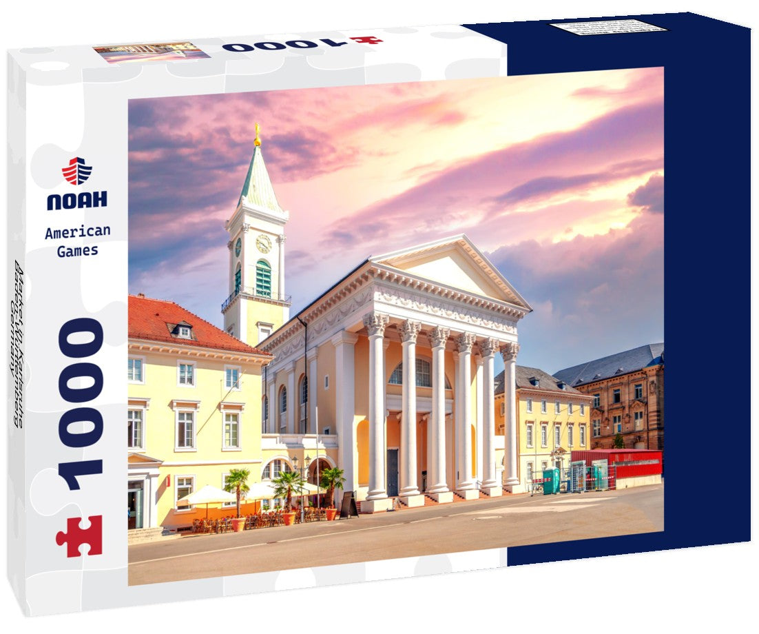 Noah Jigsaw Puzzle Market in Karlsruhe, Baden-Württemberg, Germany 1000 pieces