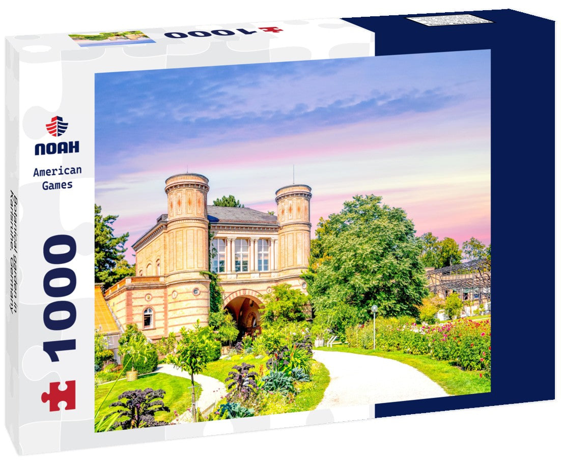 Noah Jigsaw Puzzle Botanical garden in Karlsruhe, Germany 1000 pieces