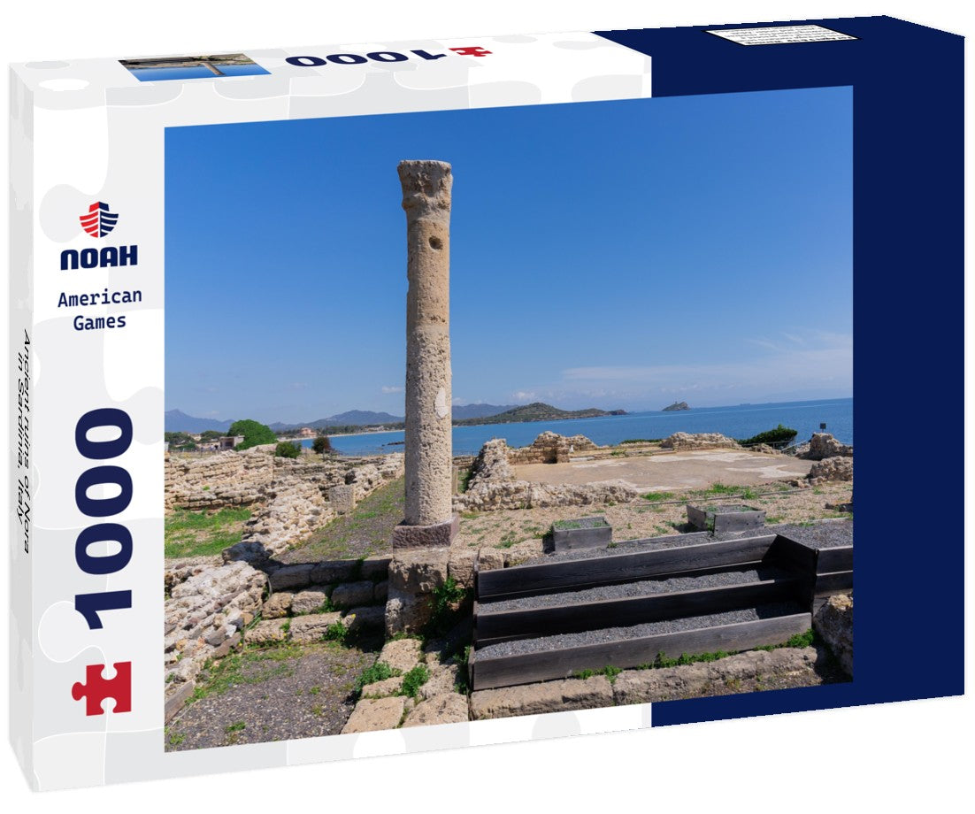 Noah Jigsaw Puzzle Ancient ruins of Nora in Sardinia, Italy 1000 pieces