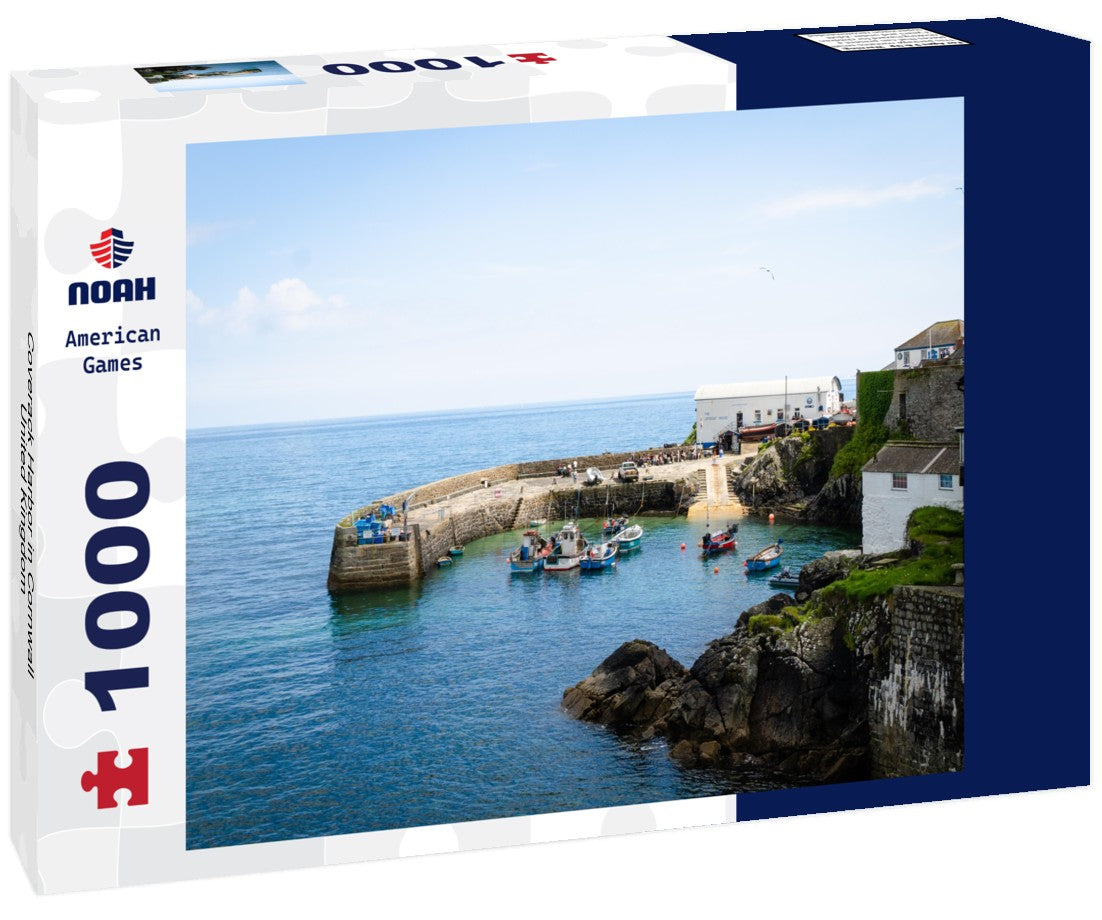 Noah Jigsaw Puzzle Coverack Harbor in Cornwall, United Kingdom 1000 pieces