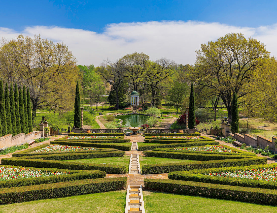 Noah Jigsaw Puzzle Beautiful landscape in the Philbrook Museum of Art at Tulsa, Oklahoma 1000 pieces